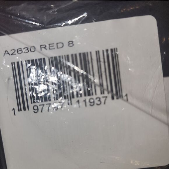 Mac Duggal 2630 Plunge Neck Embellished Cut Out Gown Red Sz 8 NWT - Picture 7 of 7